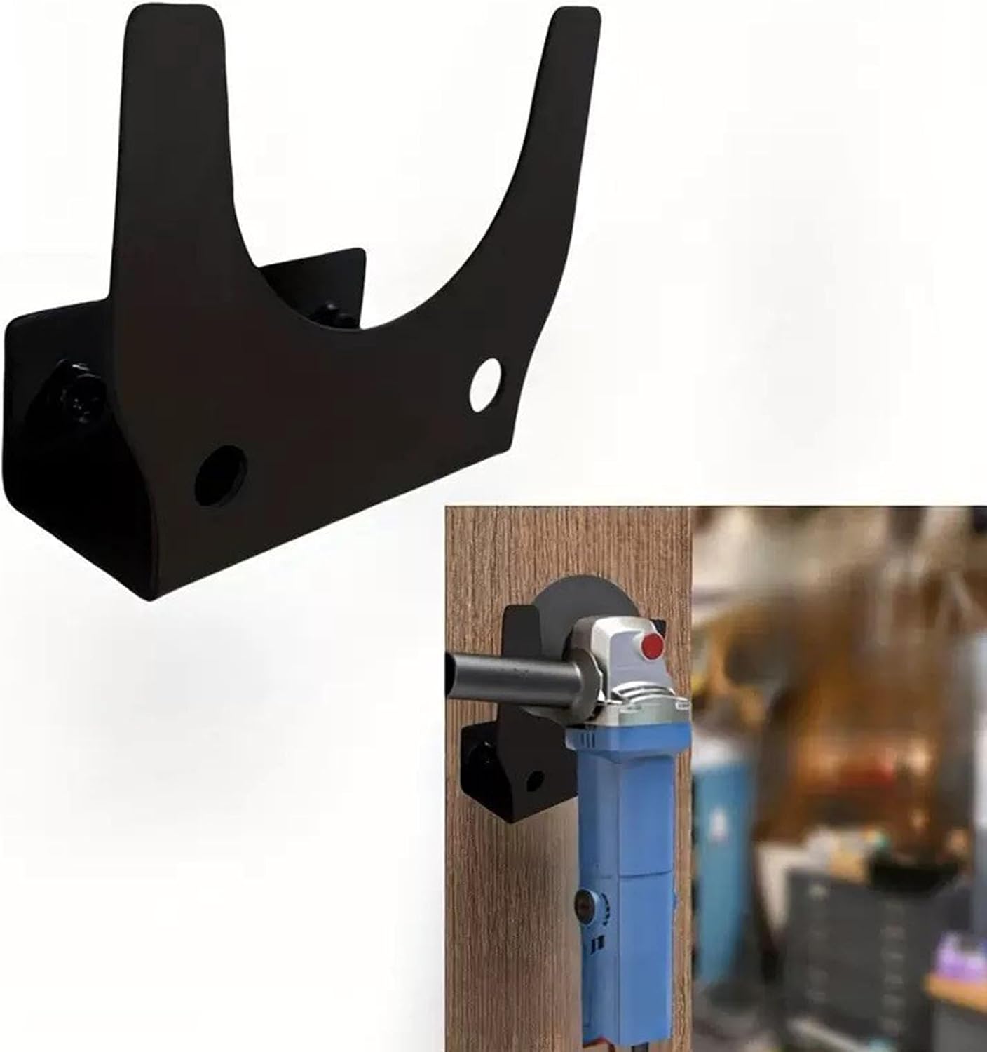  Lot De 4 Supports Muraux En Métal Robuste Pour Un Rangement Et Une Organisation Sécurisés Des Outils