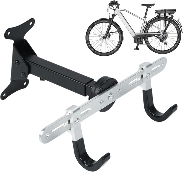  Générique Accroche-Vélo Mural | Crochet Garage Renforcé à Usage Intensif - Organisateur Robust Modulable Pour Rangement Organisation Atelier Maison Gain De Place Intérieur