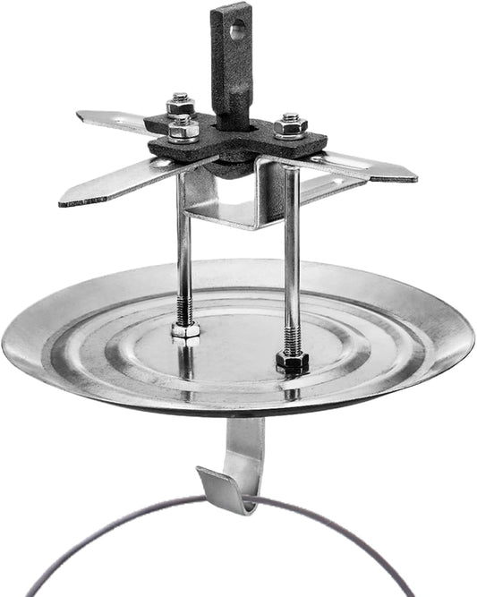  Generisch Crochet Pivotant Pour Charges - Avec Rotation - Pour Peinture De Four Et Pulvérisation, Revêtement En Poudre - Pour Bricolage, Garage, Projets De Déplacement D'objets
