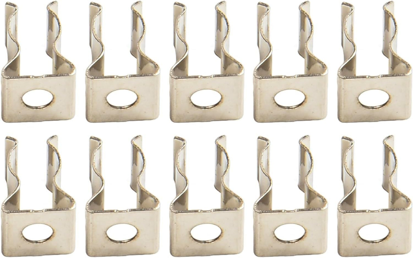  Lot De 10 Clips Muraux Pour Un Rangement Efficace - Clips à Ressort Robustes Pour Organiser Les Outils De Garage Et Les Râteaux (50 Mm)