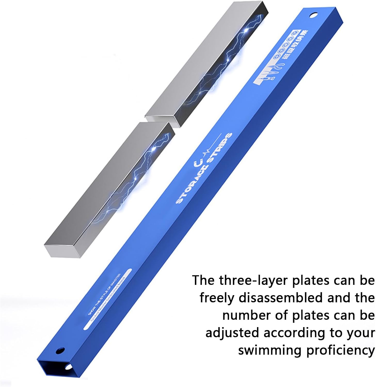  Magnetic Tool Holder, Heavy Duty Wall Organizer, Stainless Steel Strip Rack, Strong Grip Mount, 1PC, For Garage, Workbench, Shed, Kitchen, Apartment, Shop Use More