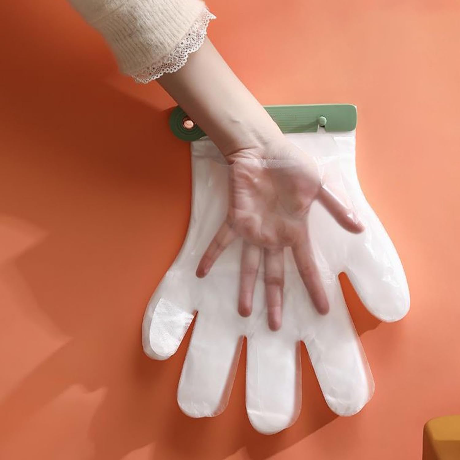  Porte-Gants Mural Avec Clip Fixation Murale | Crochets Suspendables Pour Mitaines De Salle De Bain,Organisateur Multifonction Pour Mitaines Fixation Murale Inclut 100 Gants Pour Maison Et Restaurant