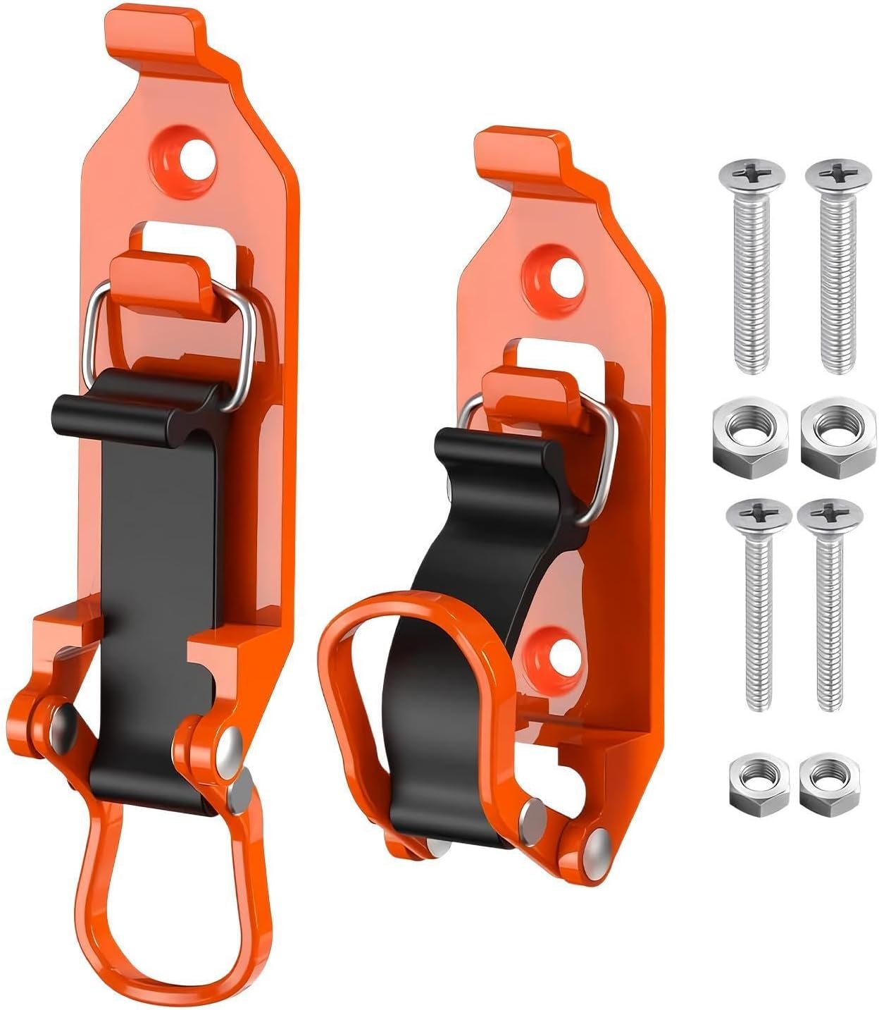  Lot De 2 Supports Muraux Pour Pelle - Pour Garage, Jardin, Camping-car, Camionnette, Travail, Véhicule Utilitaire, Quotidien, Pêche