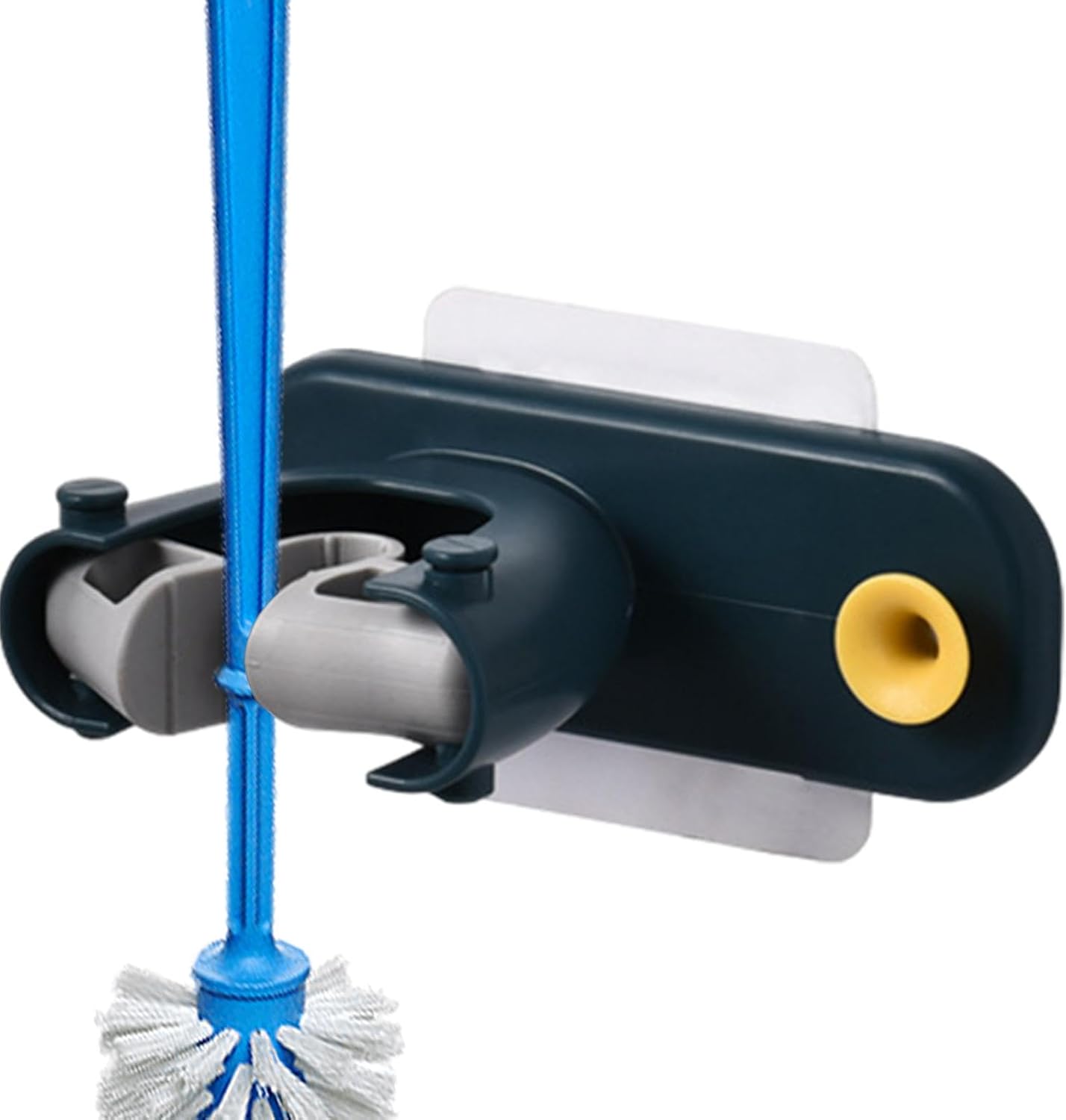 Genérico Generico Mop Organizer Wall Mount, Laundry Broom Hanger, Adhesive Broom Holder, Adhesive Broom Hanger For Easy Installation And Organization In Kitchens, Garages, And Gardens 11,2 X 4,3 Cm/4,41 X 1,69