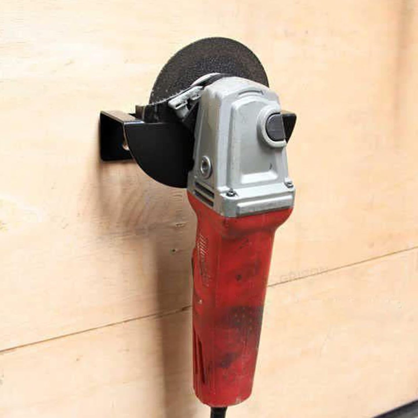 GENERIC Support Pour Outils électriques, Montage Mural, Support D'outils De Meuleuse, Résistant à L'usure, Très Résistant, Système De Rangement Pour Garage, Atelier, Abri De Jardin, établi 16 X 5 X 5 Cm