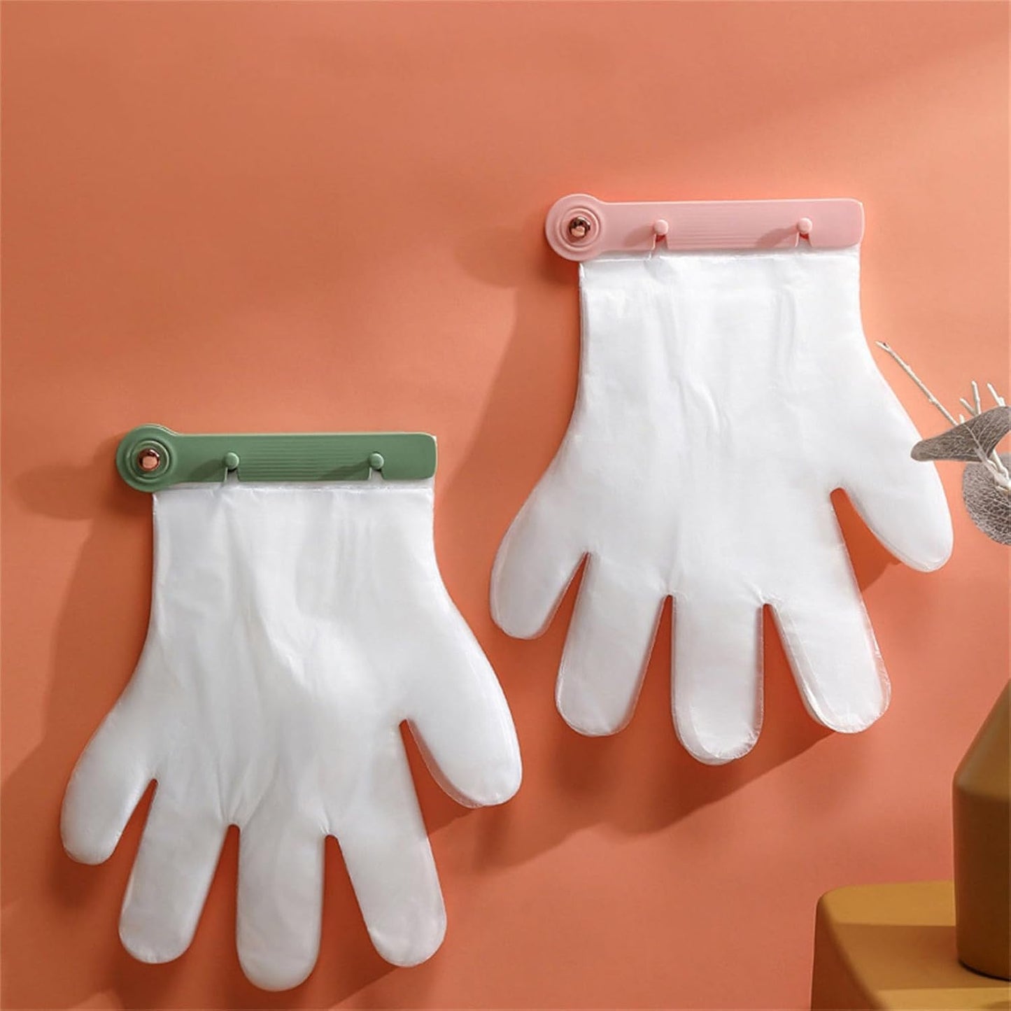  Support De Rangement Mural Pour Gants Pour La Maison, Le Restaurant, Les Gants, Solution D'économie D'espace, Organiseurs De Gants Muraux Avec Clip
