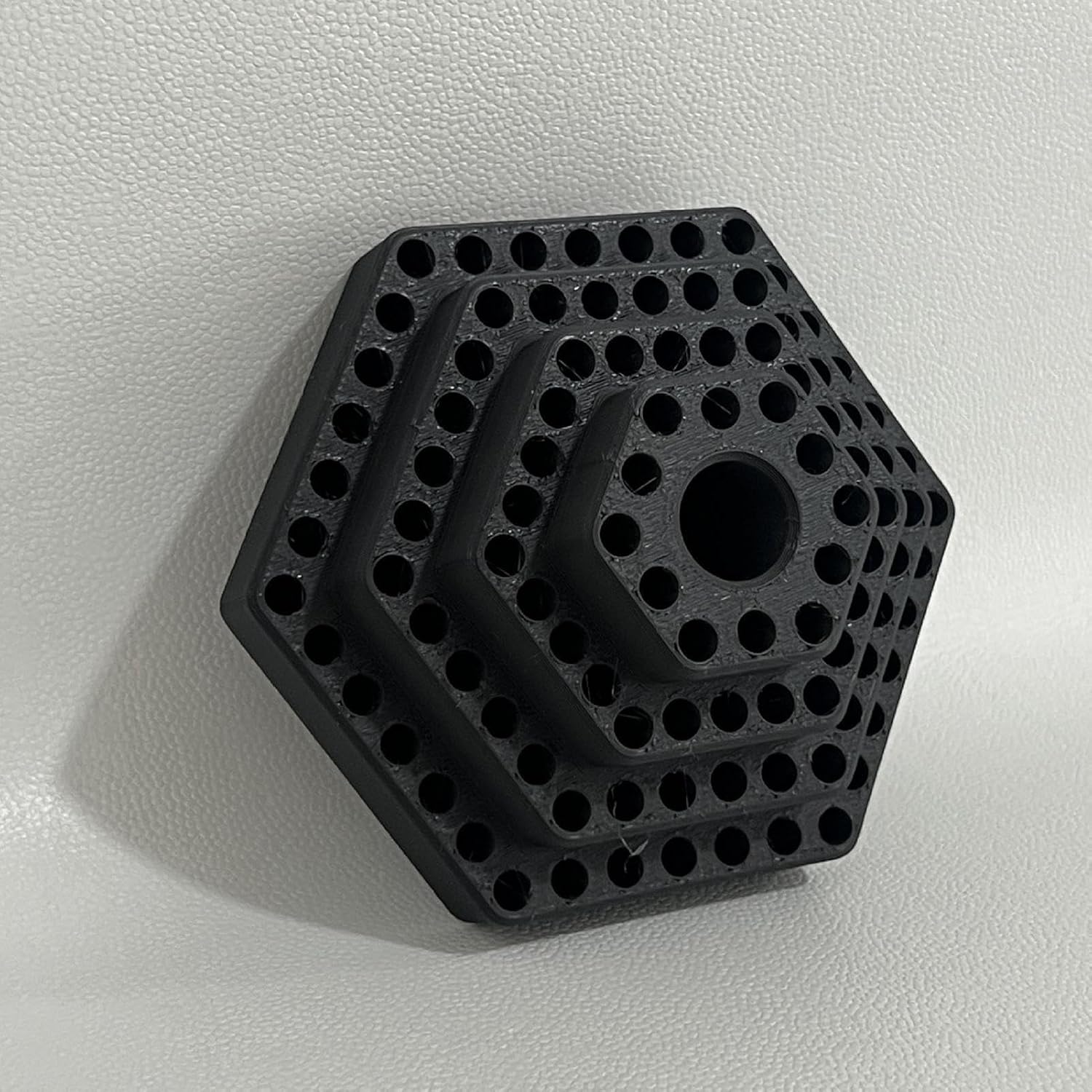  Générique Porte-Forets,Organisateur Pour Hexagonaux 4.8 Mm - Support D'de Vis | Pour Garage, Travail Du Bois, Outils Électriques, Construction, Placoplâtre, Charpentier, Maison