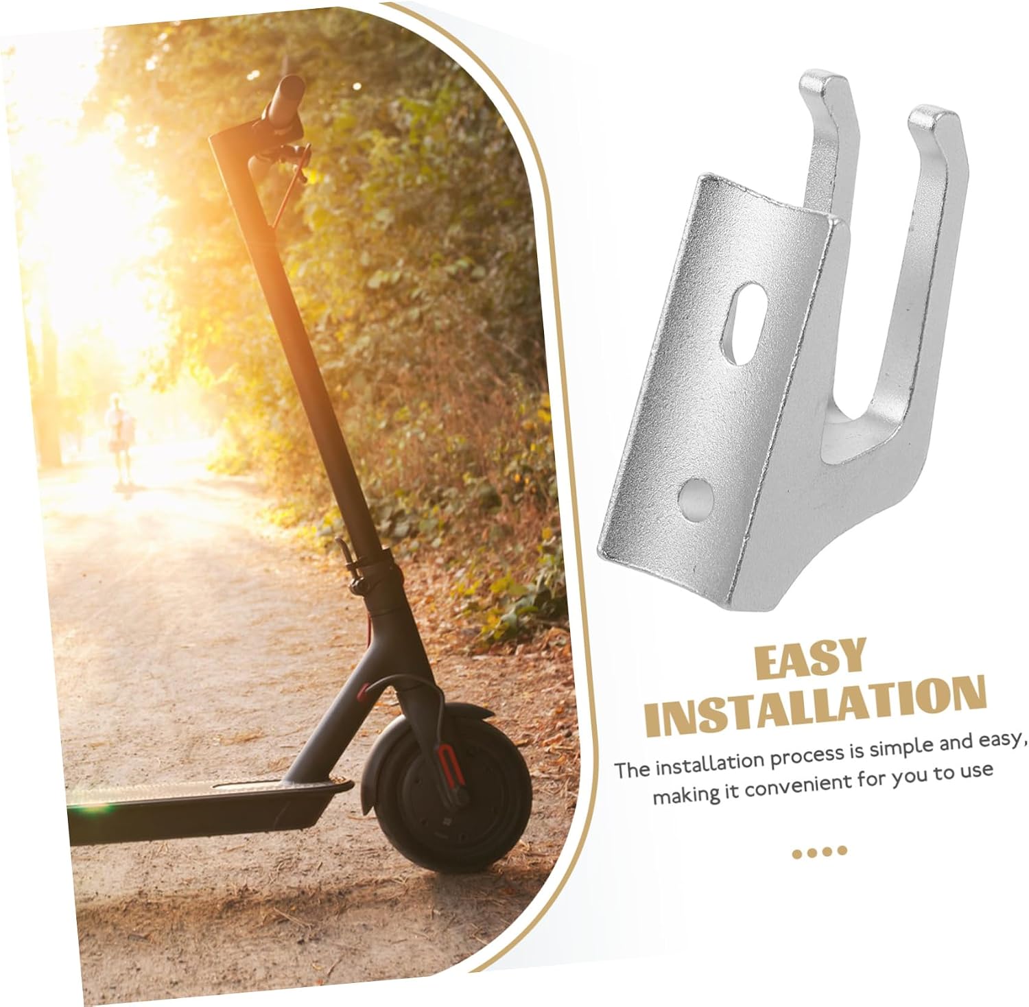  Cabilock Crochet Alliage Aluminium Robuste Pour Trottinette Électrique Accessoire De Suspension Compatible Pro Support Stable Pour Et Rangement Pratique