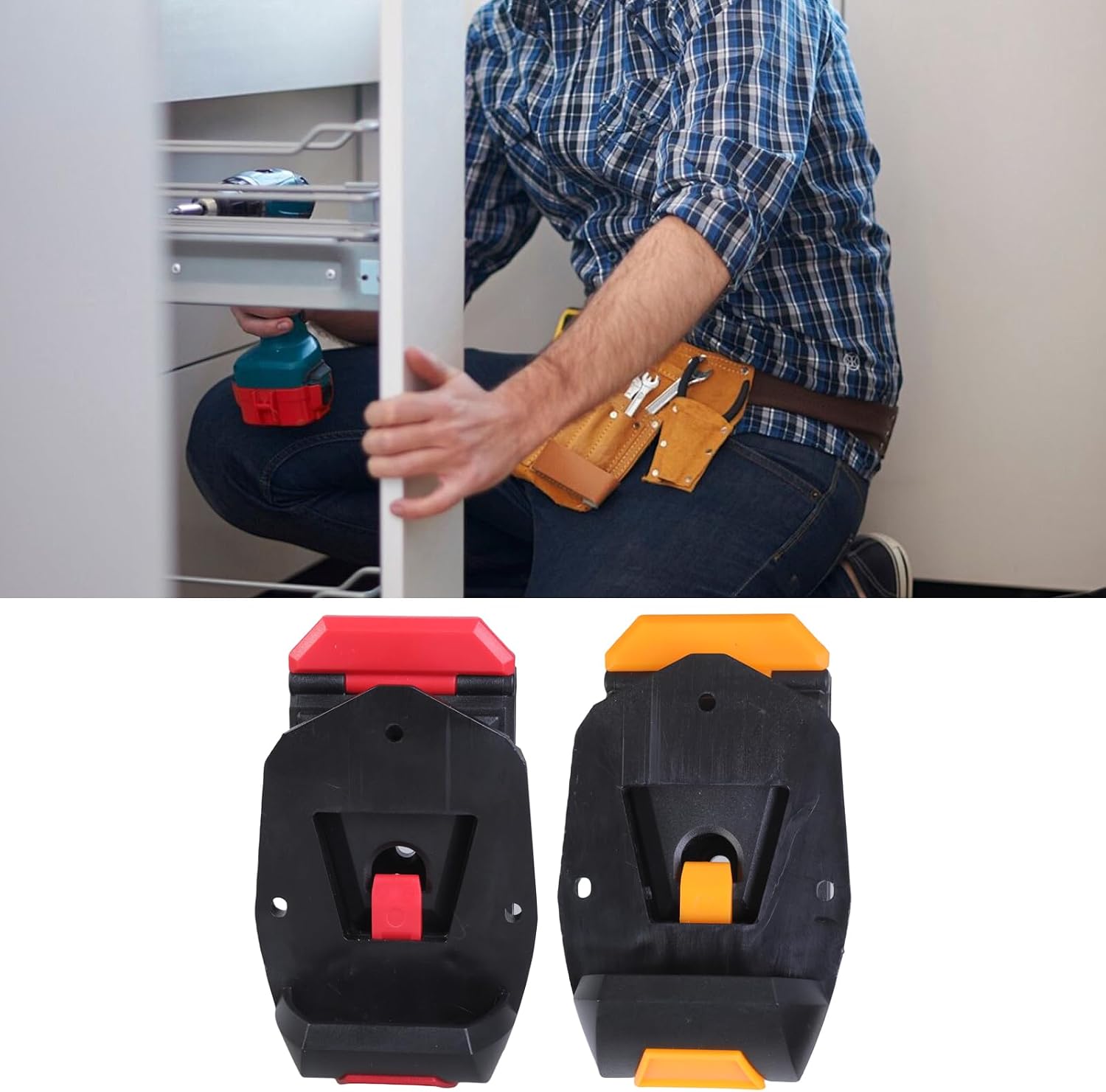  Fiabilité Crochet Rapide Poches à Outils Boucle De Fixation Pour Un Rangement Sûr Dans Plusieurs Environnements, Pour Les Techniciens De Réparation Boucle à Haute Résistance