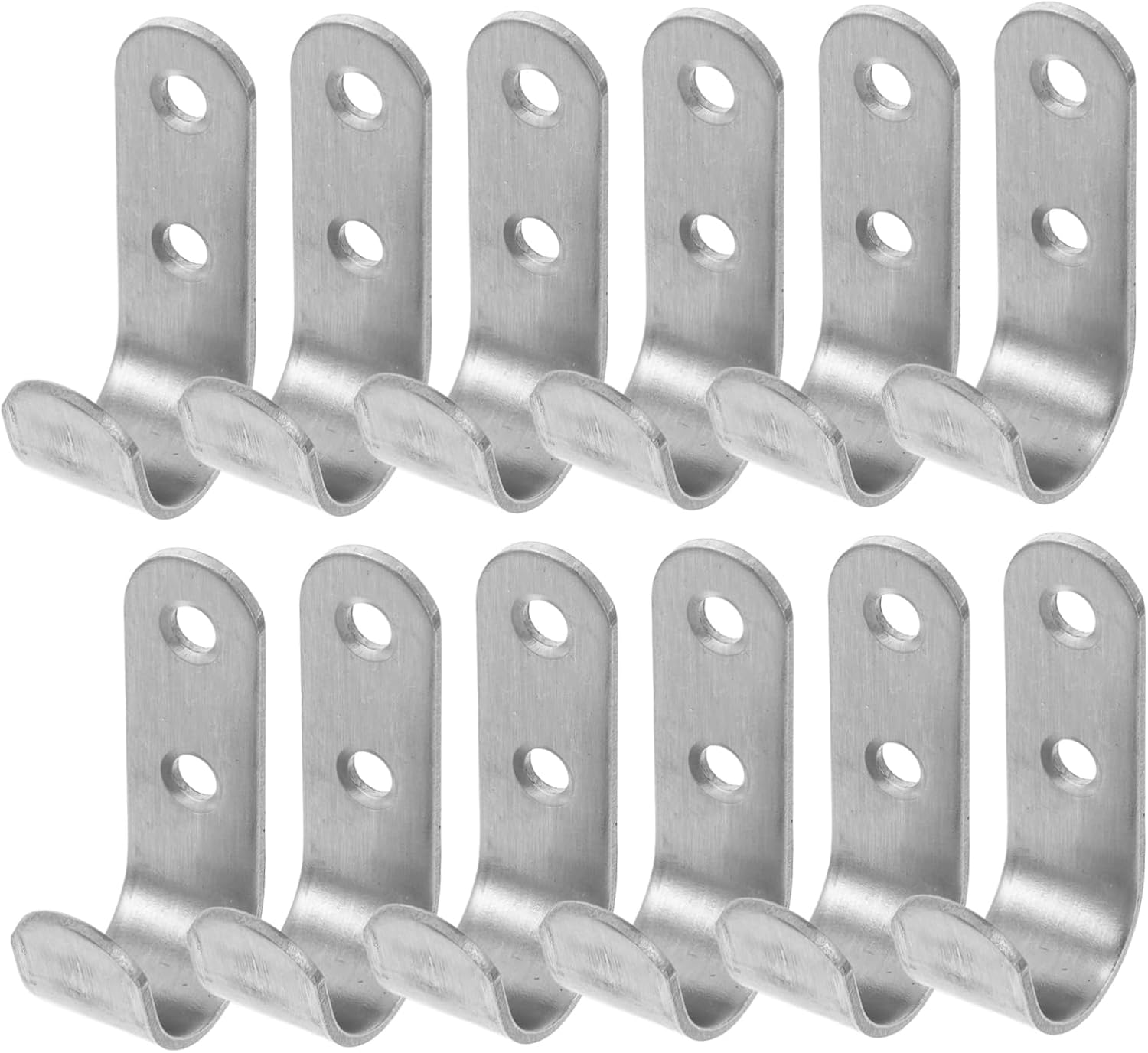  Gatuida Crochet Remorque Métallique Extérieur Robuste Pour Bâches, 20 Sets Avec Vis Et Chevilles, Installation Facile, Accessoires Polyvalents Pour Remorque Automobile