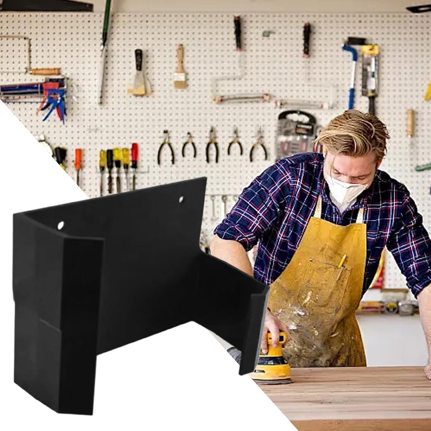 GENERIC Étagère à Outils – Étagère De Rangement Sans Fil De 56,9/17,8 Cm Pour Garage, Atelier, Abri De Jardin, étagères Utilitaires Avec Amélioration De La Maison, Rangement D'équipement D'électricien Pour