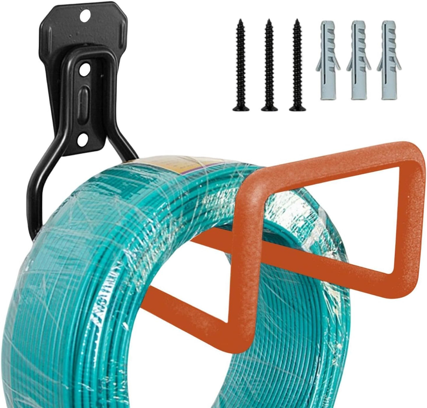 GENERIC Crochets Muraux De Garage, Crochets Robustes Pour Outils Utilitaires | Crochet Pour Outils De Cour | Pour échelle, Balai, Tuyau, Jardin, Jardin, Atelier, Abri De Jardin, Sous-sol