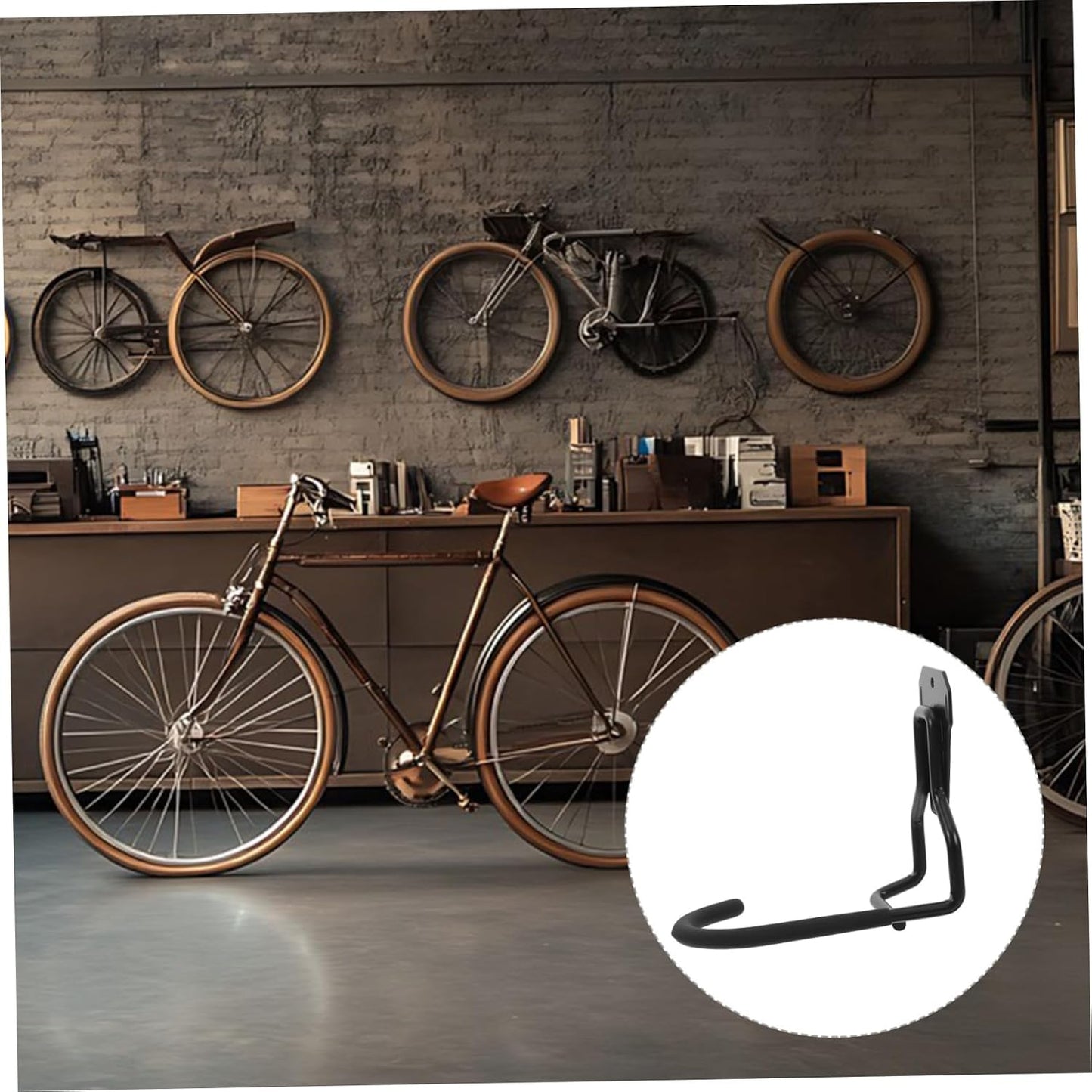  Gatuida 4 Pièces Support De Rangement Pour Outils De Garage Crochets Muraux Pour Garage De Crochets Pour Outils Support Mural Pour Stockage Robustes Pour