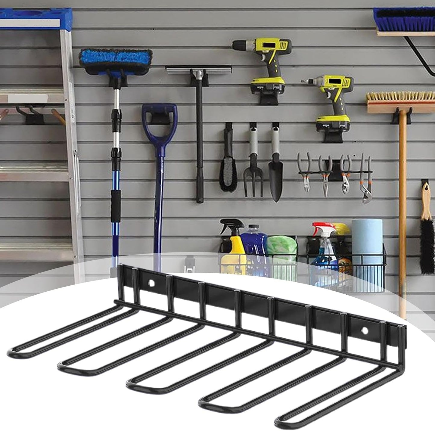  Porte-outils électriques – Support Mural En Fer Noir Pour Perceuse Sans Fil – Rangement De Garage Pour Outils électriques De 25 Kg, Support De Rangement Utilitaire Pour Outils électriques Pour