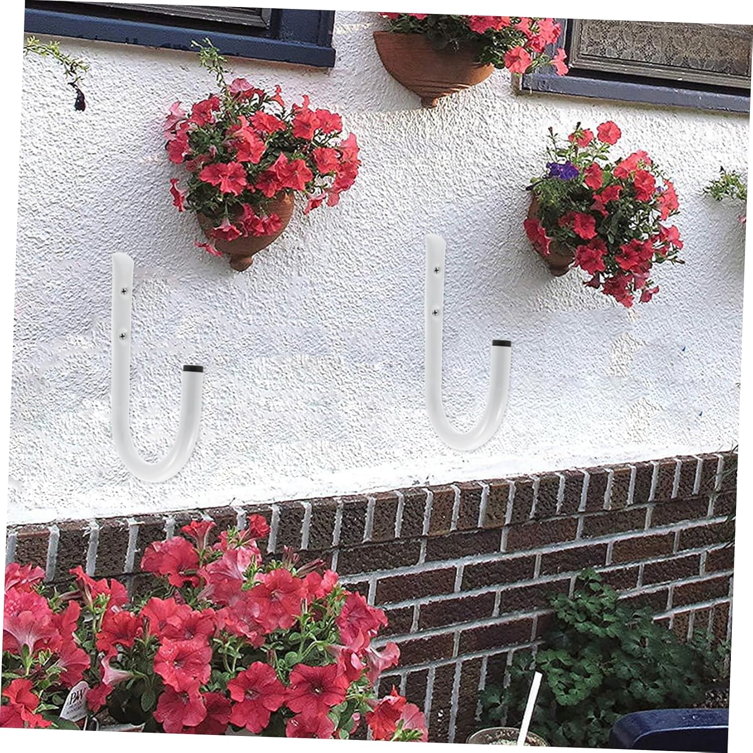  Angoily De Rangement Pour Garage - Porte-outils Mural Utilitaires En Fer Pour Échelles 1 Pièce