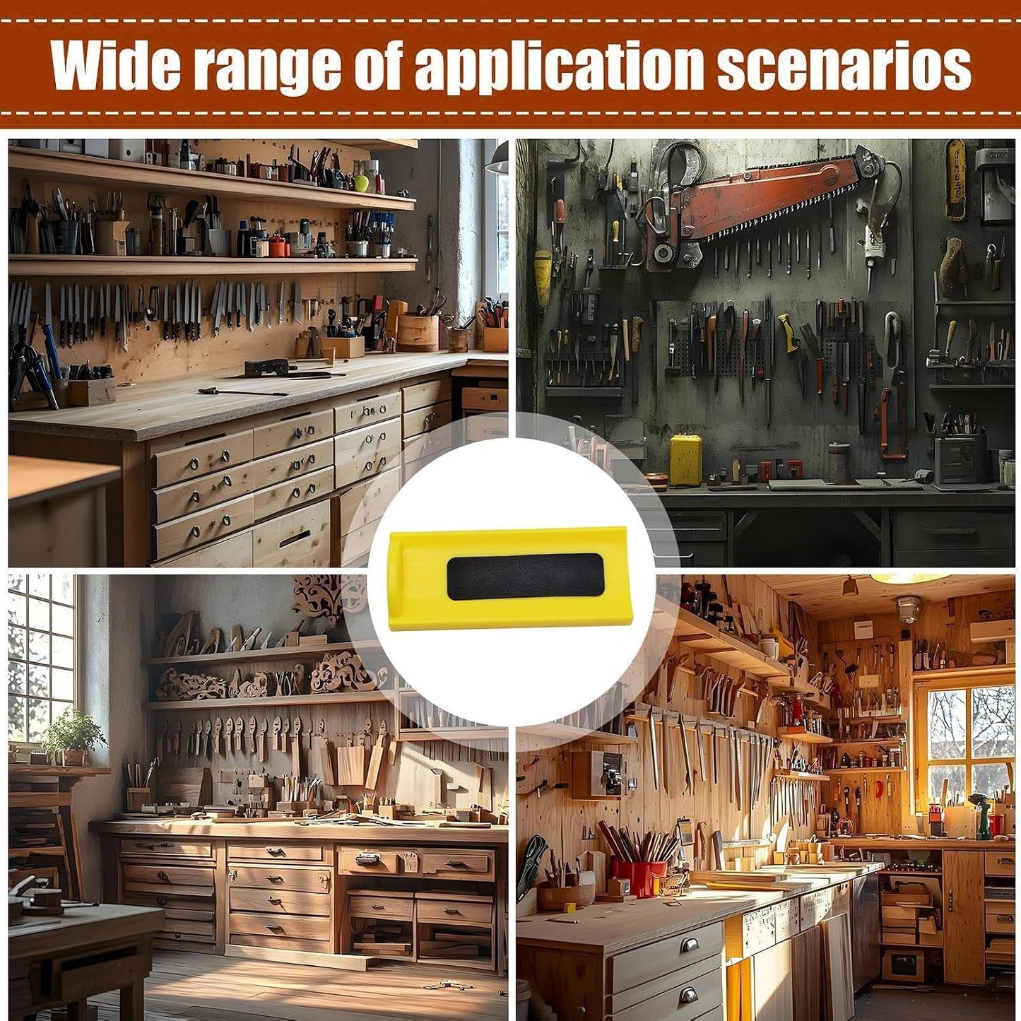 GENERIC Support Magnétique Puissant Pour Bombe Aérosol, Organisateur De Rangement D'outils, Support De Garage, Solution D'artisanat D'intérieur, Support Magnétique, Organisateur D'outils De Studio Pour Un